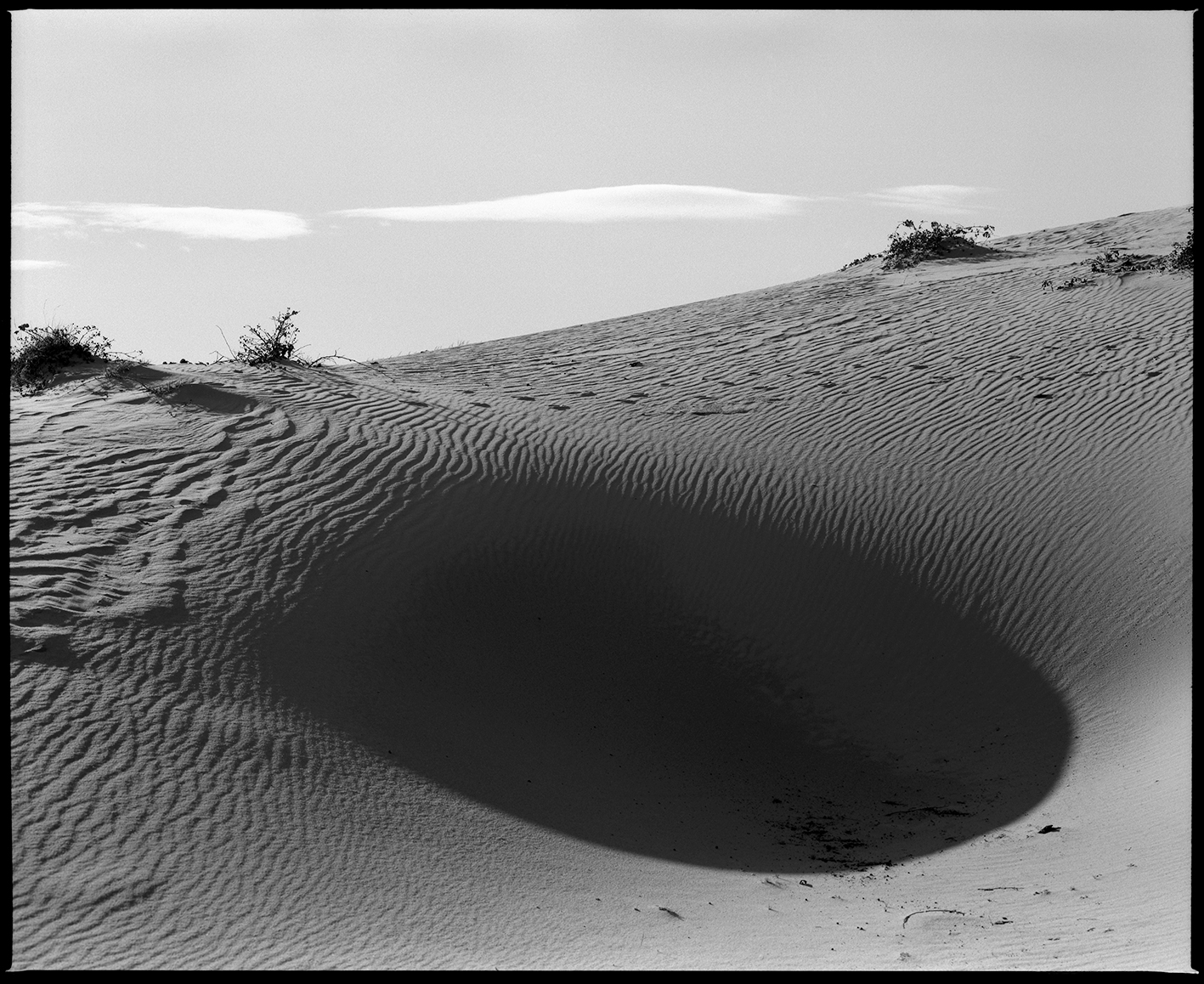 Abraumlandschaft, Düne